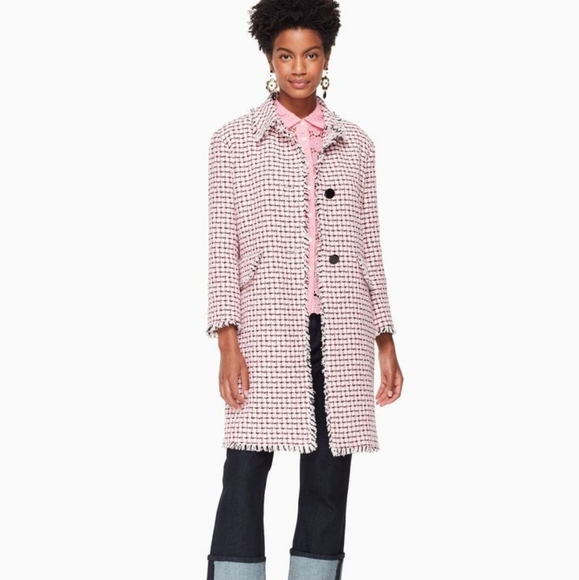 kate spade Jackets & Blazers - Kate spade multi tweed coat